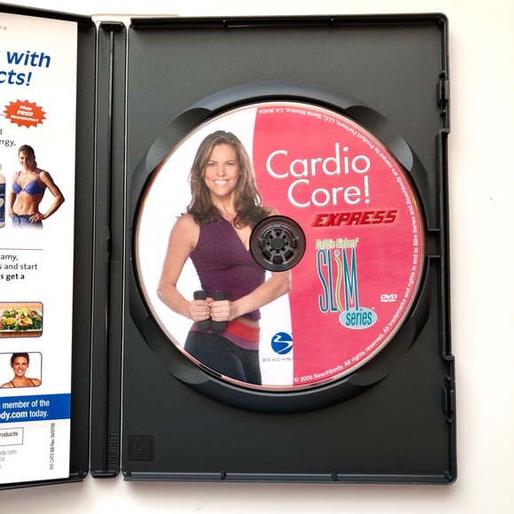 BEACHBODY Cardio Core + Cardio Sculpt! Express Debbie Siebers SLIM Exercise DVDs - Picture 4 of 6